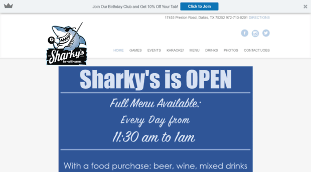 sharkysdallas.com