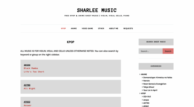 sharleemusic.com