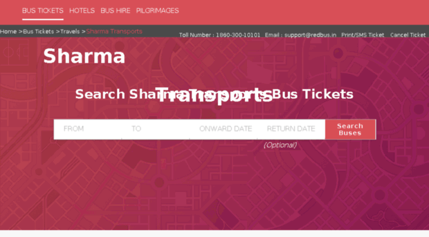 sharma-travels.redbus.in