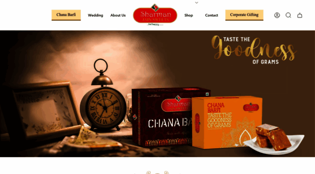 sharmanjainsweets.com