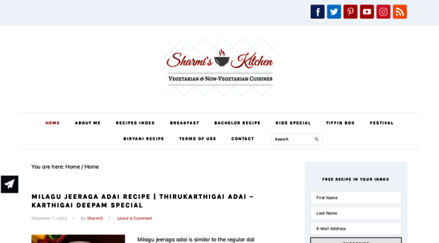 sharmiskitchen.com