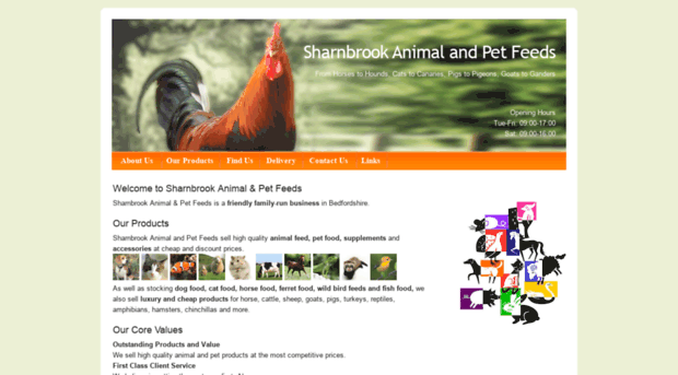 sharnbrookanimalfeeds.co.uk