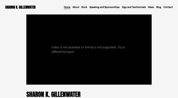 sharonkgillenwater.com