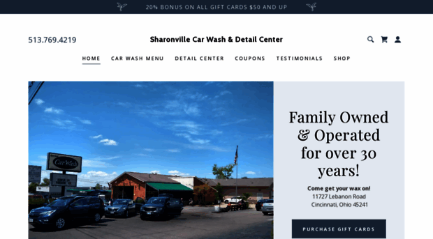 sharonvillecarwash.com