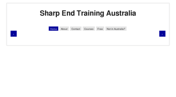 sharp-end-training.com.au