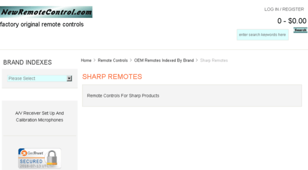 sharp.newremotecontrol.com