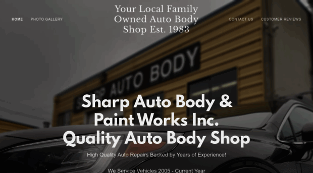 sharpautobody.net