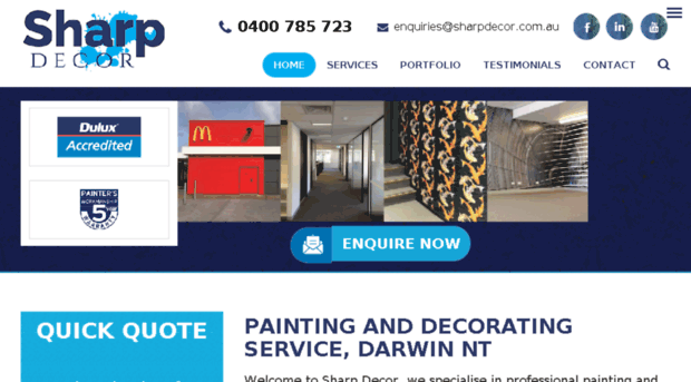 sharpdecor.darwinwebdesign.com.au