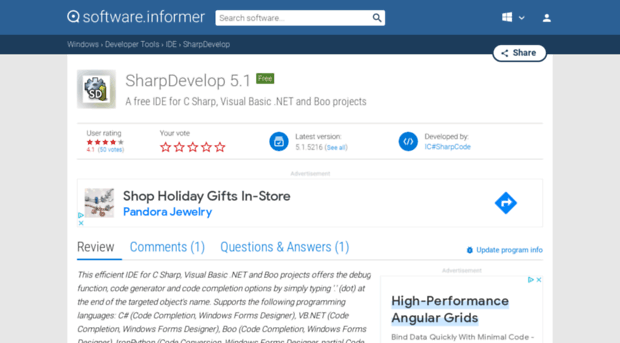 sharpdevelop.software.informer.com