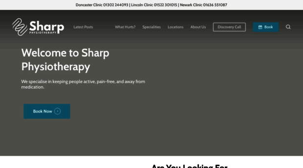 sharpphysiotherapy.co.uk