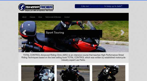 sharpridermotorcycletraining.com