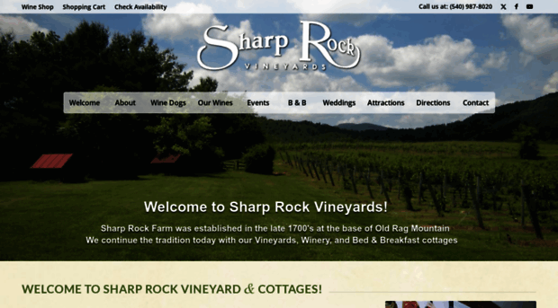 sharprockvineyards.com