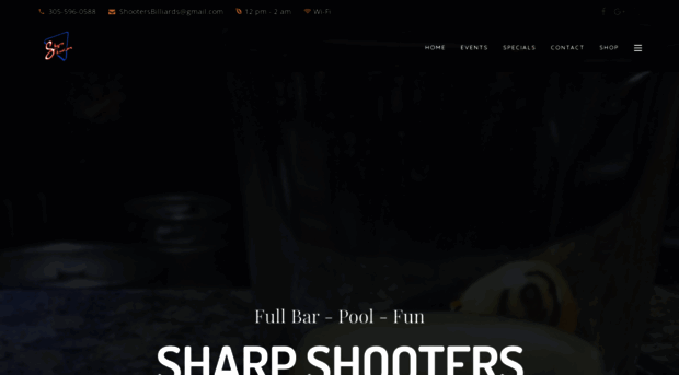 sharpshootersbilliards.net