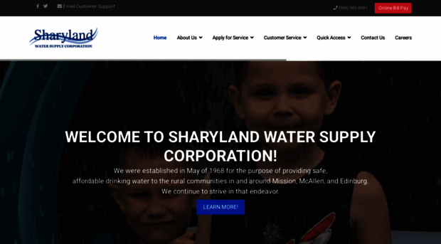 sharylandwater.com