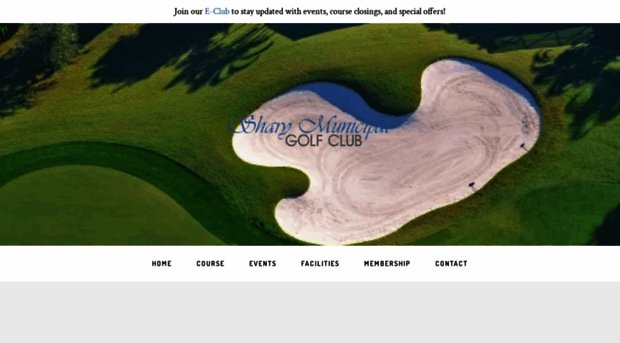 sharymunicipalgolfcourse.com