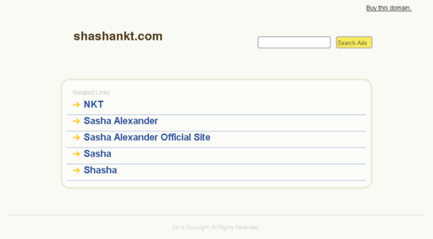 shashankt.com