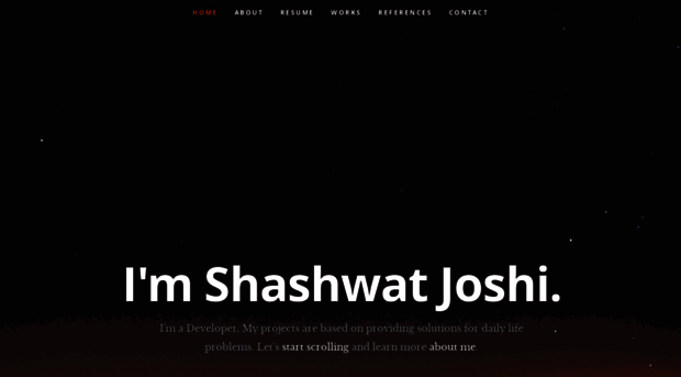 shashwatjoshi.com