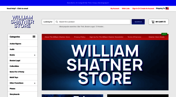 shatnerstore.com