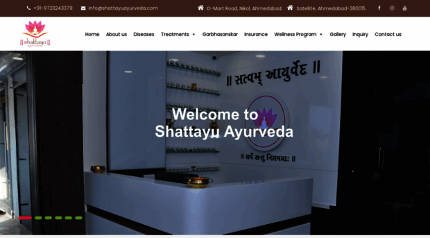 shattayuayurveda.com