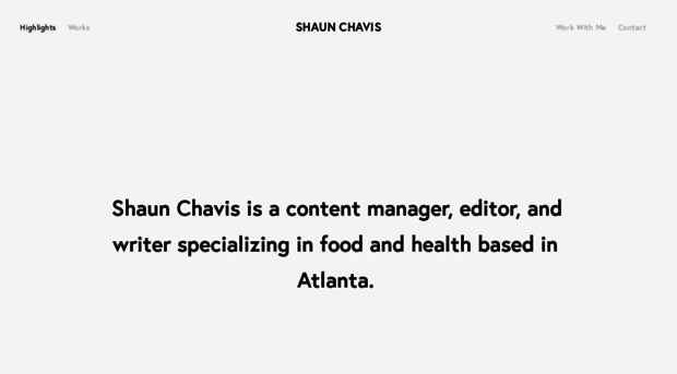 shaunchavis.com