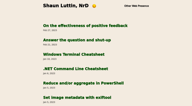 shaunluttin.com