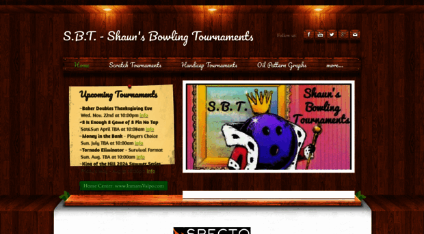 shaunstournaments.com