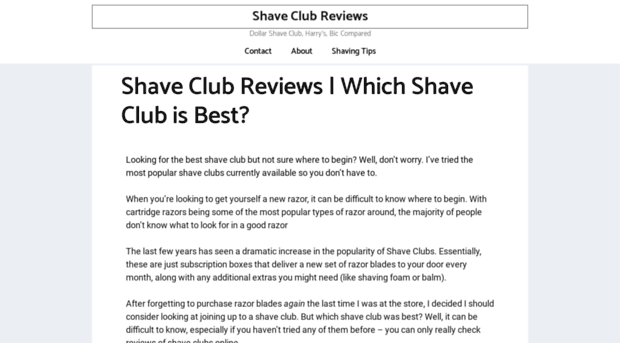 shaveclub.reviews