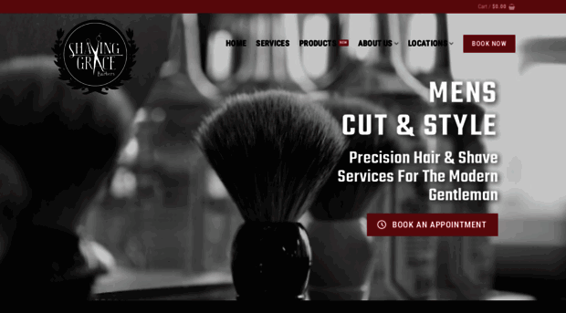 shavinggracebarbers.com