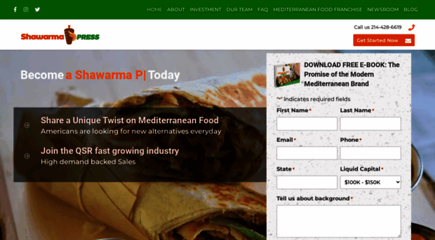 shawarmapressfranchise.com