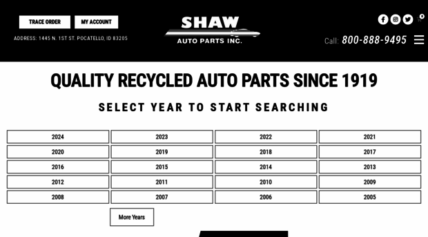 shawautoparts.com