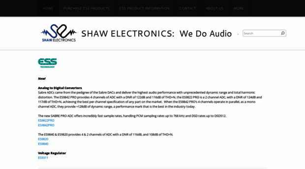 shawelectronics.com