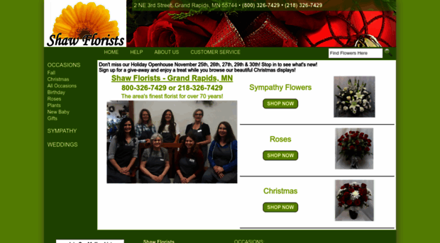 shawflorists.com