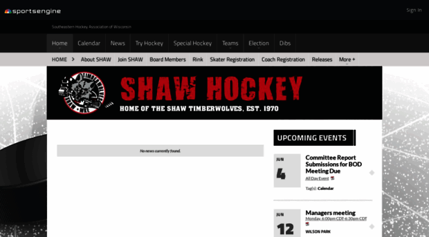 shawhockey.org