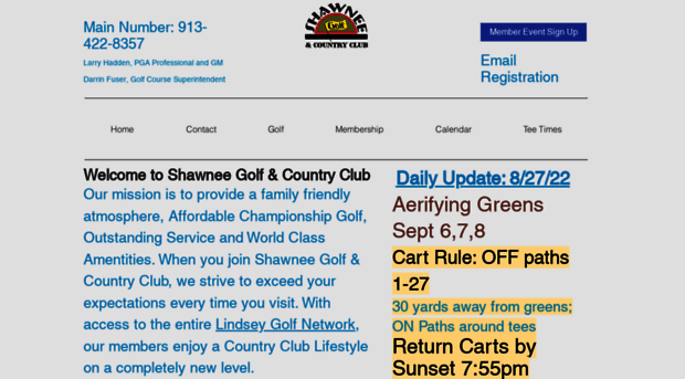 shawneegolfcc.com