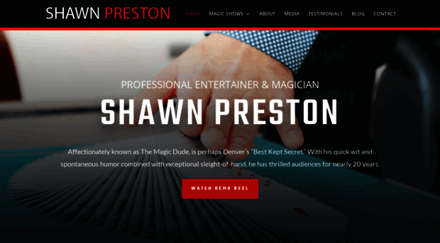 shawnprestonmagic.com