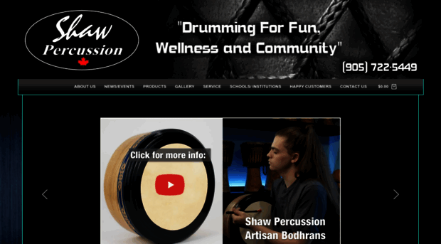 shawpercussion.com