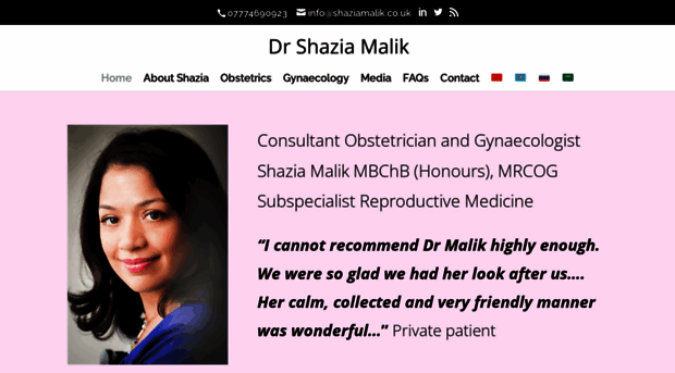 shaziamalik.co.uk