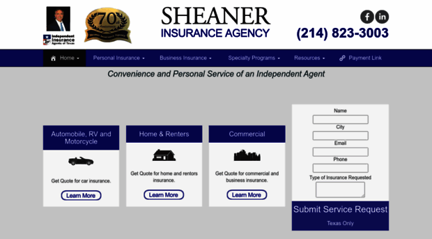sheanerinsurance.com