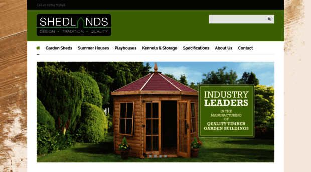 shedlandsgardenbuildings.com