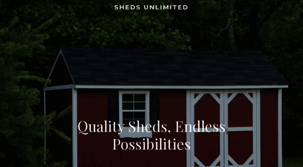 sheds-unlimited.com