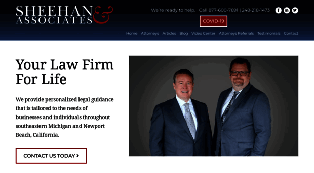 sheehanlawyers.com