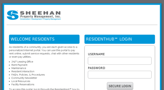 sheehanresidents.com