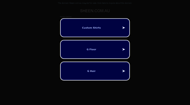 sheen.com.au