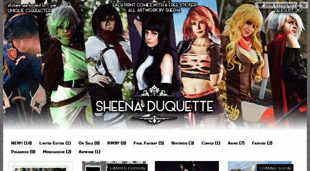 sheenaduquette.storenvy.com