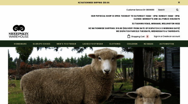 sheepskinwarehouse.co.nz