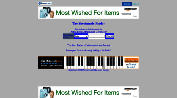 sheetmusic.faithweb.com