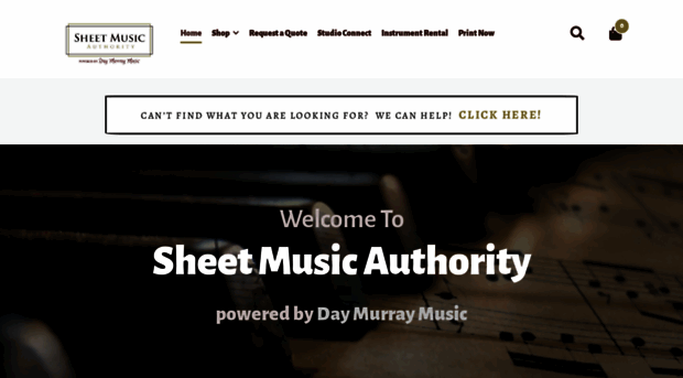 sheetmusicauthority.com