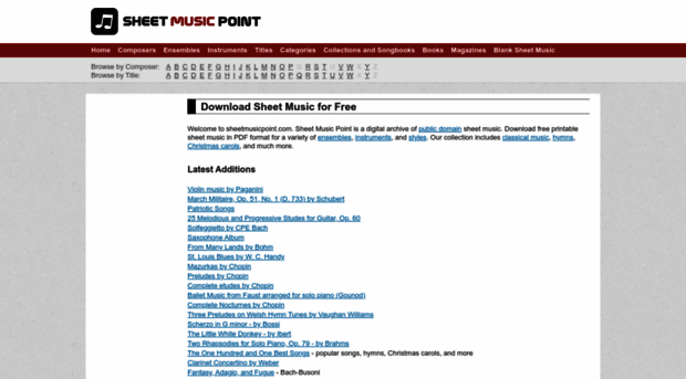 sheetmusicpoint.com