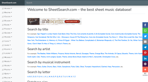 sheetsearch.com