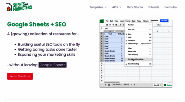 sheetsformarketers.com